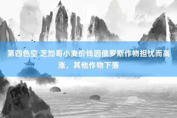 第四色空 芝加哥小麦价钱因俄罗斯作物担忧而高涨，其他作物下落